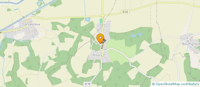 localisation de l'entreprise MADAME SARAH WALBAUM  ROUCY