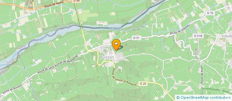 localisation de l'entreprise MADAME SARAH WALKER  BUISSON