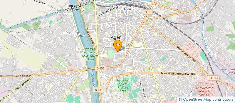 localisation de l'entreprise MADAME SARAH WEISS  AGEN