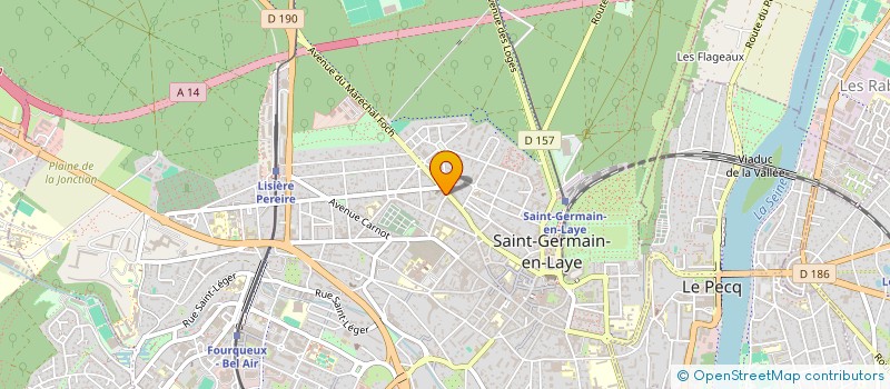 localisation de l'entreprise MADAME SARAH WILLAND  SAINT-GERMAIN-EN-LAYE