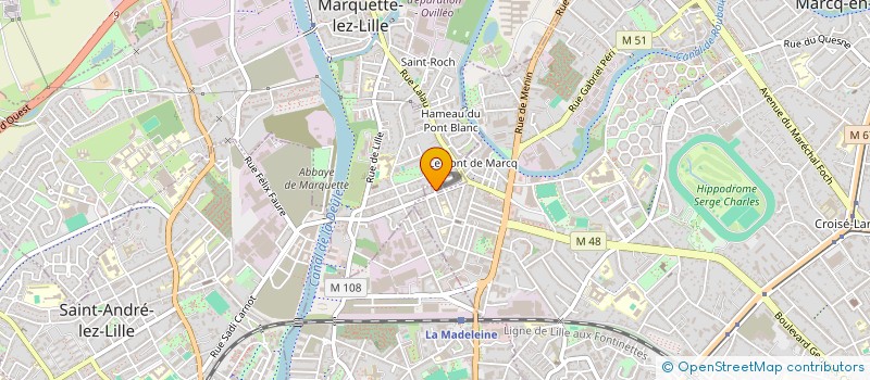 localisation de l'entreprise MADAME SARAH WILLIAME à MONTPELLIER