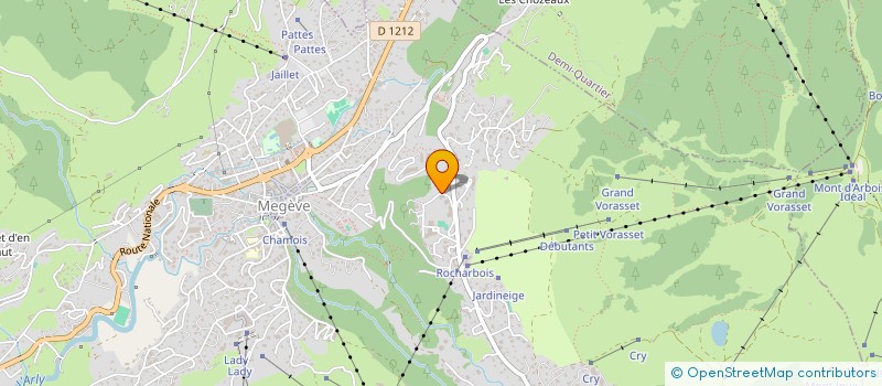 localisation de l'entreprise MADAME SARAH WITHALL  SAINT-GERVAIS-LES-BAINS