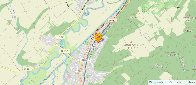 localisation de l'entreprise MADAME SARAH WOLF  SIERENTZ