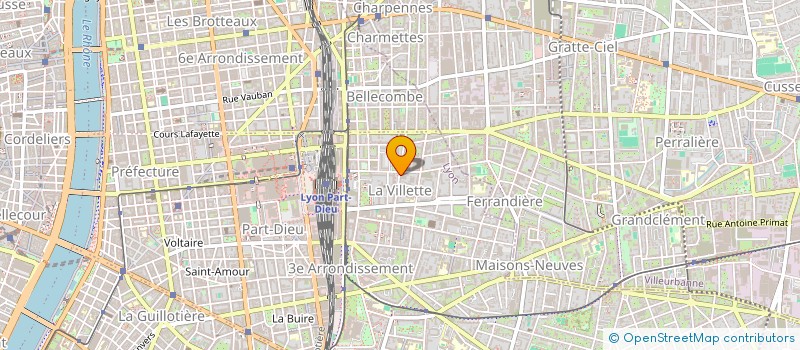 localisation de l'entreprise MADAME SARAH WOLFGARTEN  LYON