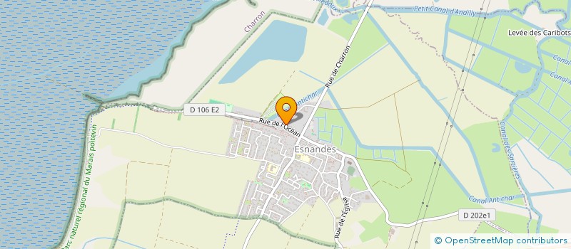 localisation de l'entreprise MADAME SARAH YAHIAT  ESNANDES