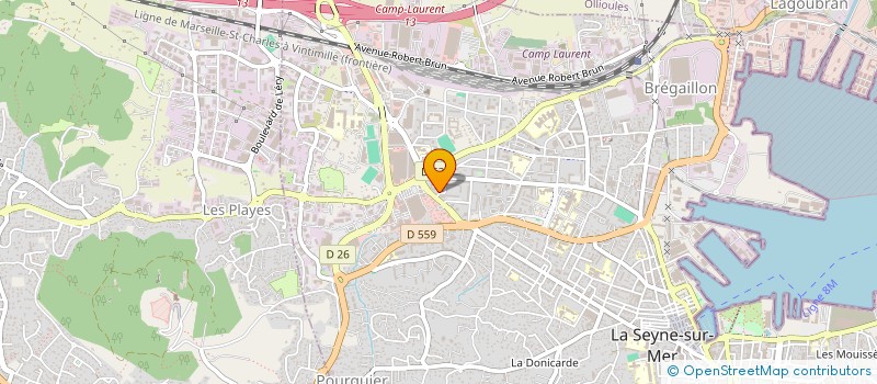 localisation de l'entreprise MADAME SARAH ZAHOT  LA SEYNE-SUR-MER