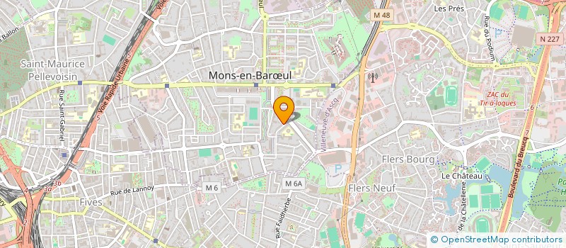 localisation de l'entreprise MADAME SARAH ZARIOUH  MONS-EN-BARUL