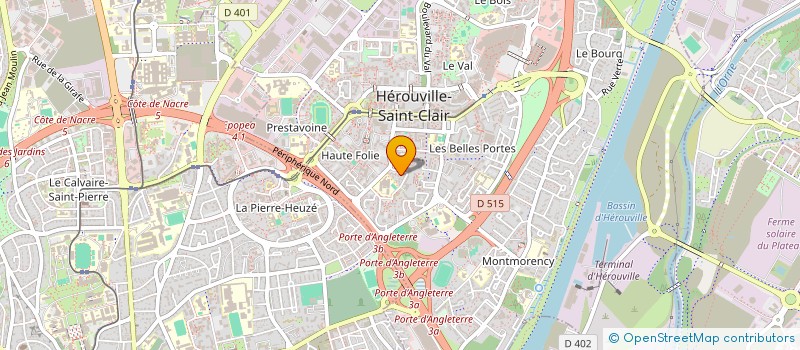 localisation de l'entreprise MADAME SARAH ZAYATI  HEROUVILLE-SAINT-CLAIR