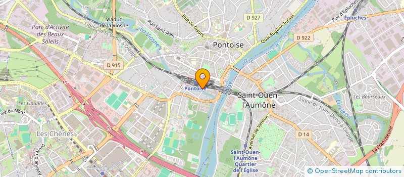 localisation de l'entreprise MADAME SARAH ZIDANI  PONTOISE