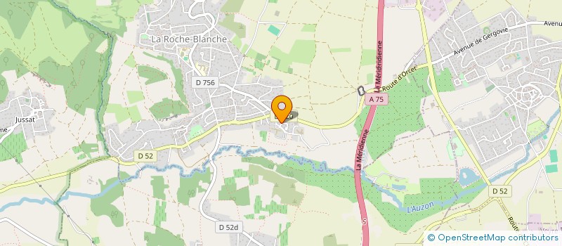 localisation de l'entreprise MADAME SARAH ZUNZARREN  LA ROCHE-BLANCHE