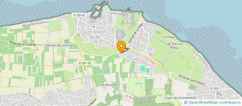 localisation de l'entreprise MADAME SARAH ZWEYACKER  SAINT-MARTIN-DE-RE