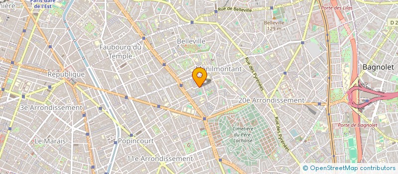 localisation de l'entreprise MADAME SARAHJAH MOUEZA  PARIS