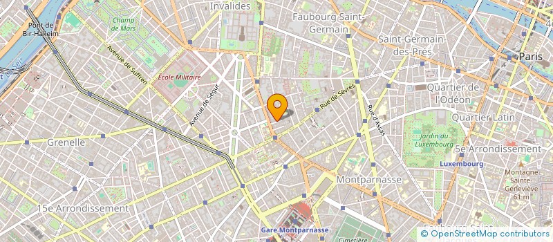 localisation de l'entreprise MADAME SARAI ELIZABETH DELFENDAHL  PARIS