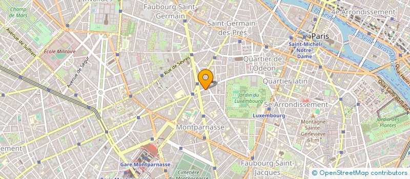 localisation de l'entreprise MADAME SARAI MERINO GAUDREE  PARIS