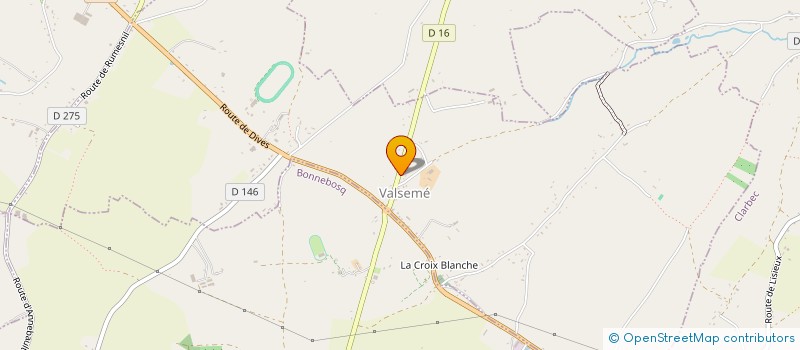 localisation de l'entreprise MADAME SARALY LAFRANCE  VALSEME