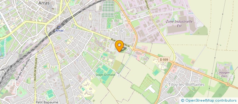 localisation de l'entreprise MADAME SARAN DIALLO à ARRAS
