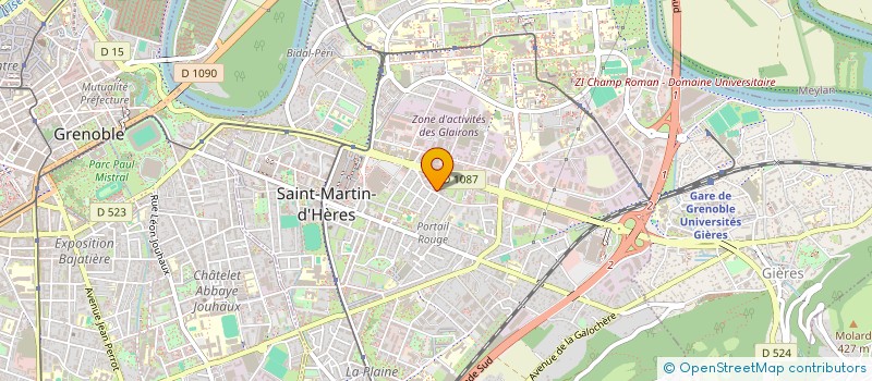 localisation de l'entreprise MADAME SARAN DIANE à SAINT-MARTIN-D'HERES