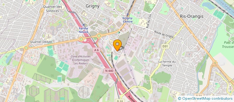 localisation de l'entreprise MADAME SARAN KABA  GRIGNY