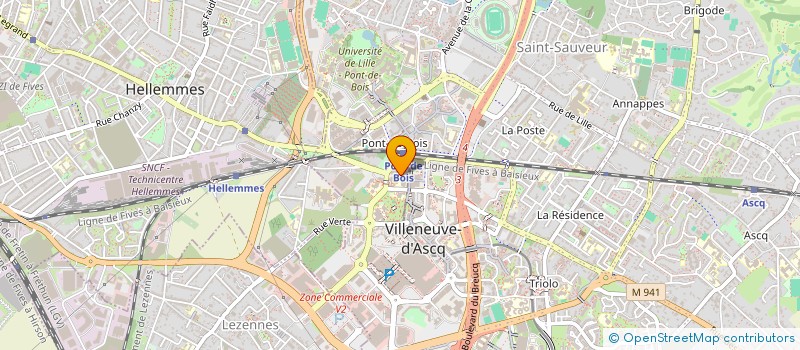 localisation de l'entreprise MADAME SARAN SOUMAH  VILLENEUVE-D'ASCQ