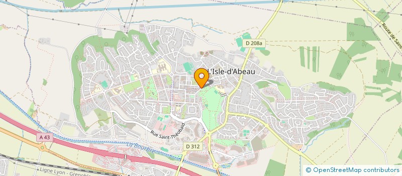 localisation de l'entreprise MADAME SARANDA ARIFI à L'ISLE-D'ABEAU