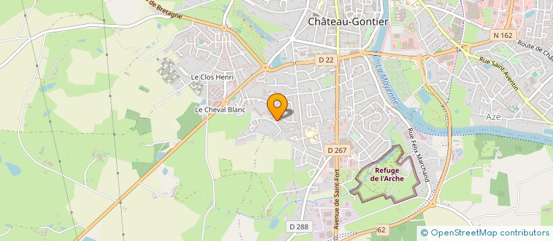 localisation de l'entreprise MADAME SARANDA SADIKU à CHATEAU-GONTIER-SUR-MAYENNE