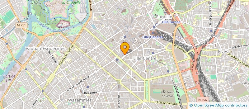 localisation de l'entreprise MADAME SARANE EHRHARD à LILLE