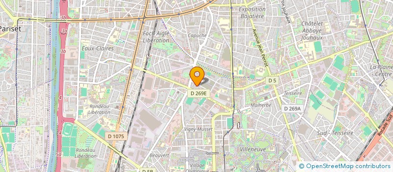 localisation de l'entreprise MADAME SARATA CONDE  GRENOBLE