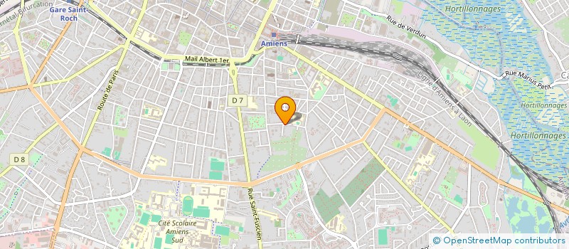 localisation de l'entreprise MADAME SARATI BOINAMRI  AMIENS