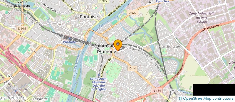localisation de l'entreprise MADAME SARETOU ASSEN A SARA  SAINT-OUEN-L'AUMONE
