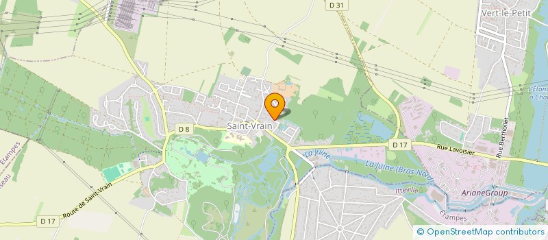 localisation de l'entreprise MADAME SARIAKA HERINOTIAVINA  SAINT-VRAIN