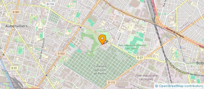 localisation de l'entreprise MADAME SARIEA AYAZ  PANTIN