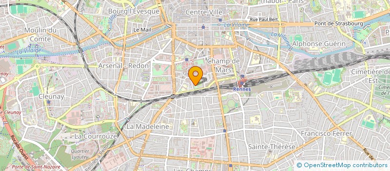 localisation de l'entreprise MADAME SARINDRA RATSIMBARISON  RENNES