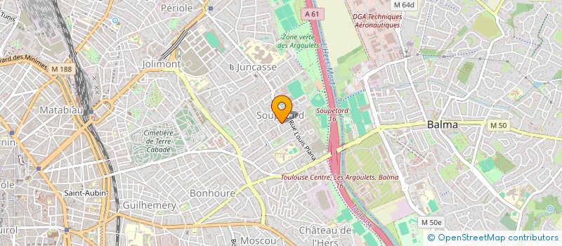 localisation de l'entreprise MADAME SARISBEL ROJAS ALONSO à TOULOUSE