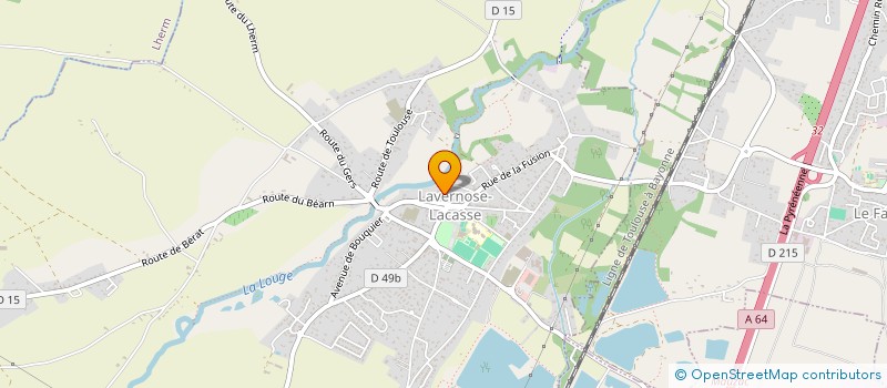 localisation de l'entreprise MADAME SARIT GLASS  LAVERNOSE-LACASSE