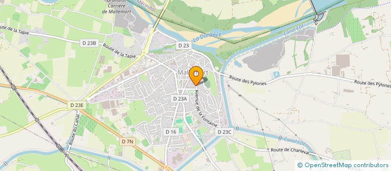 localisation de l'entreprise MADAME SARITA SORIANO à MALLEMORT