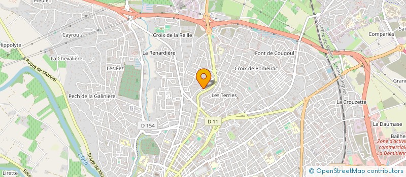 localisation de l'entreprise MADAME SARIYU ISSIFOU à BEZIERS