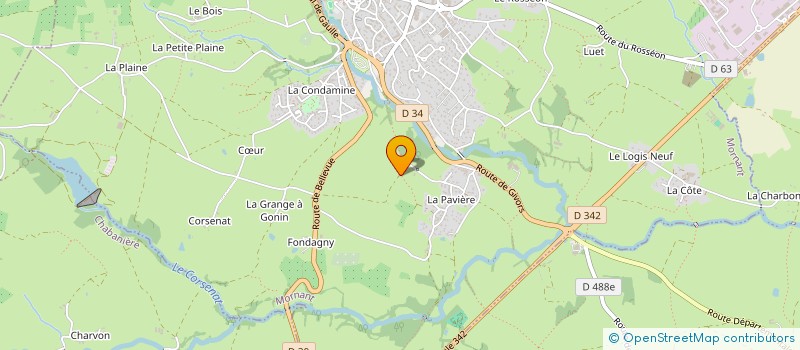 localisation de l'entreprise MADAME SARKA PRINOSILOVA  SAINTE-CATHERINE