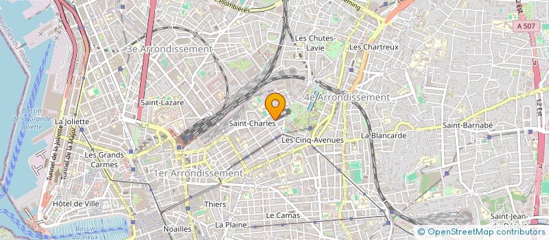 localisation de l'entreprise MADAME SARLOTA KRISTOF à MARSEILLE