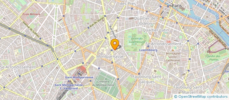 localisation de l'entreprise MADAME SAROGLOU PARAIN à PARIS