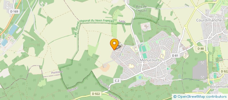 localisation de l'entreprise MADAME SARON BUYIKANA  MENUCOURT