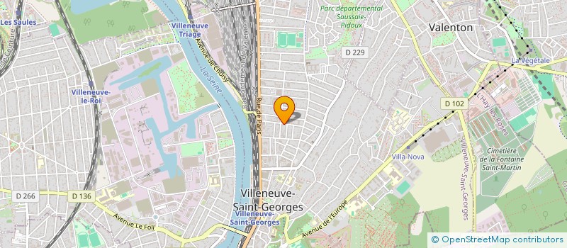 localisation de l'entreprise MADAME SARR ADAMA  VILLENEUVE-SAINT-GEORGES