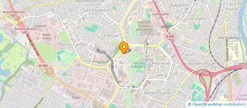 localisation de l'entreprise MADAME SARRA AMRI à TOULOUSE