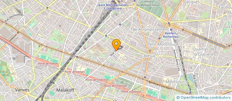 localisation de l'entreprise MADAME SARRA AZIZA GHEDAMSI  PARIS