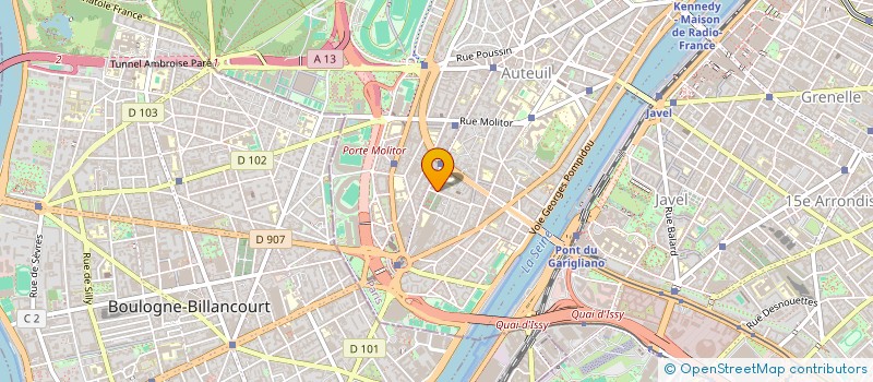 localisation de l'entreprise MADAME SARRA BECHIRI  PARIS 16