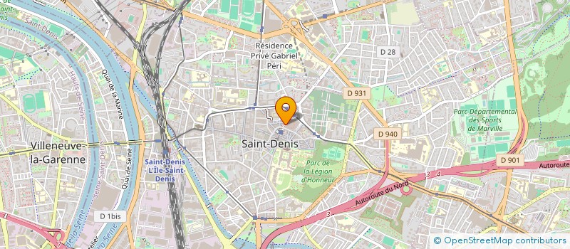 localisation de l'entreprise MADAME SARRA BELALAOUI à SAINT-DENIS