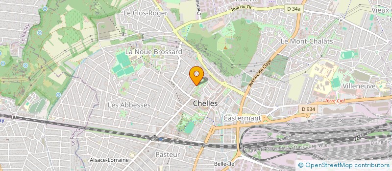 localisation de l'entreprise MADAME SARRA BENABDELMALEK à CHELLES