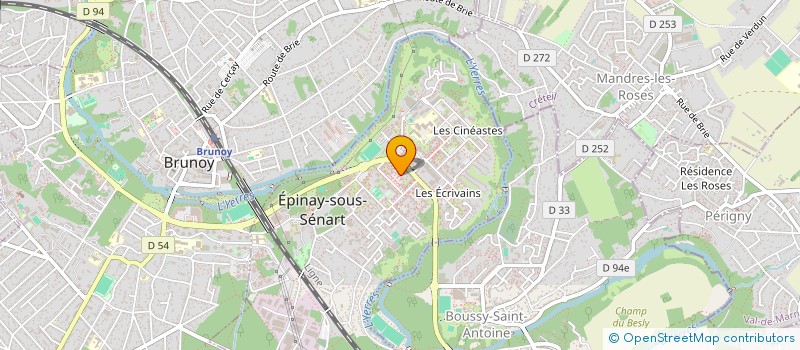 localisation de l'entreprise MADAME SARRA BENALLAL à BOUSSY-SAINT-ANTOINE