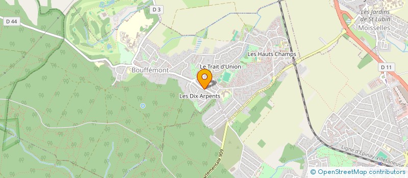 localisation de l'entreprise MADAME SARRA BOUHASSOUN  BOUFFEMONT