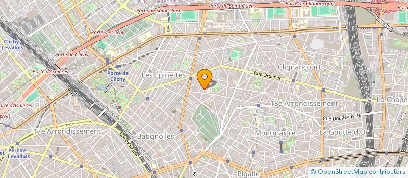 localisation de l'entreprise MADAME SARRA DAJEAN  PANTIN