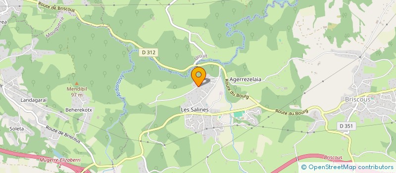 localisation de l'entreprise MADAME SARRA DEBAIL  BRISCOUS